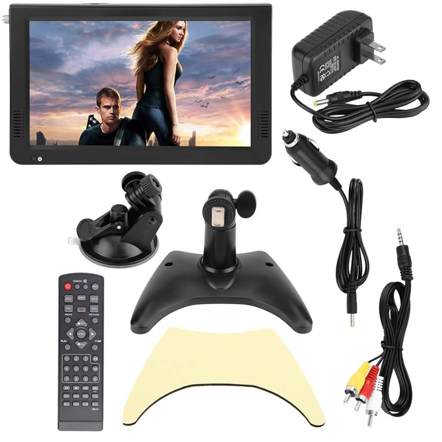 【サイズ:10ATSC】ポータブルデジタルテレビ、7インチ10インチLCD 10 Amazon | ポータブルデジタルテレビ、7インチ/10インチLCD 1080P